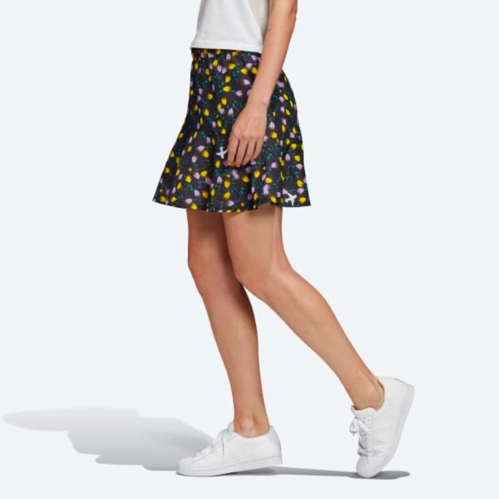 Adidas Originals All Over Print Floral Skirt